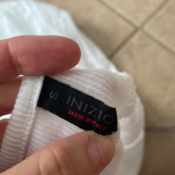 Like new beautiful Inzio Linen 2 pocket dress - Picture 9 of 10